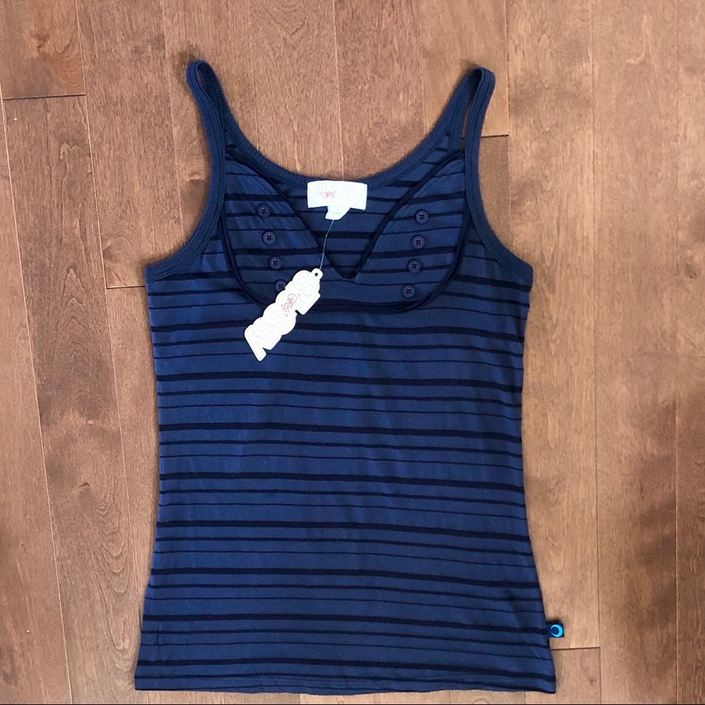BNWT Stussy Navy top